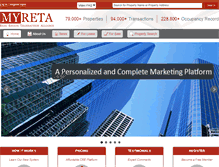 Tablet Screenshot of myreta.com